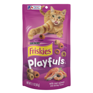 Purina Friskies Playfuls With Real Salmon and Shrimp Flavor