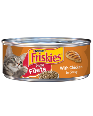Purina Friskies Prime Filets With Chicken In Gravy