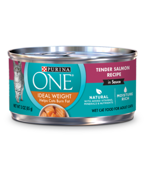 Purina One Ideal Weight Tender Salmon Recipe In Sauce