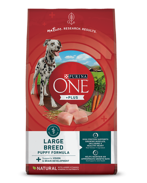 Purina One +Plus Large Breed Puppy Formula