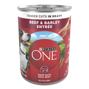 Purina One SmartBlend Beef & Barley Entree (Tender Cuts In Gravy)