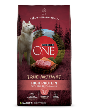 Purina One True Instinct High Protein With Real Beef & Salmon For Dogs