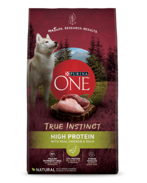Purina One True Instinct High Protein With Real Chicken & Duck For Dogs
