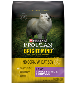 Purina Pro Plan Bright Mind Turkey & Rice Formula For Adult Dogs