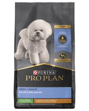 Purina Pro Plan Calm & Balanced (Specialized) Chicken & Rice Formula For Small Breed Adult Dogs