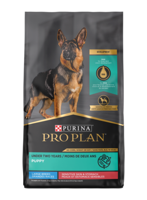 Purina Pro Plan Development Sensitive Skin & Stomach (Salmon & Rice Formula) For Large Breed Puppies