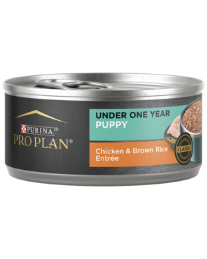 Purina Pro Plan Classic Chicken & Brown Rice Entree For Puppies