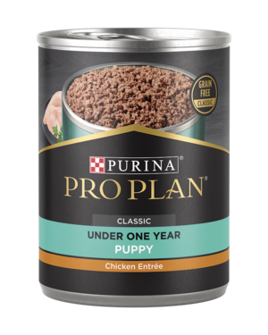 Purina Pro Plan Grain Free Classic Chicken Entree For Puppies