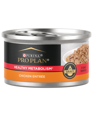 Purina Pro Plan Healthy Metabolism Chicken Entrée In Gravy For Cats