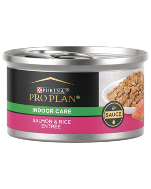 Purina Pro Plan Indoor Care Salmon & Rice Entrée In Sauce For Cats
