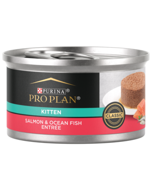 Purina Pro Plan Classic Salmon & Ocean Fish Entrée For Kittens