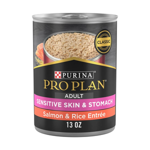 Purina Pro Plan Sensitive Skin & Stomach Classic Salmon & Rice Entree For Adult Dogs