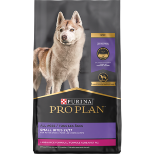 Purina Pro Plan Sport Small Bites 27/17 Lamb & Rice Formula For Active Dogs
