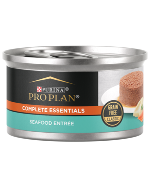 Purina Pro Plan Complete Essentials Grain Free Classic Seafood Entree