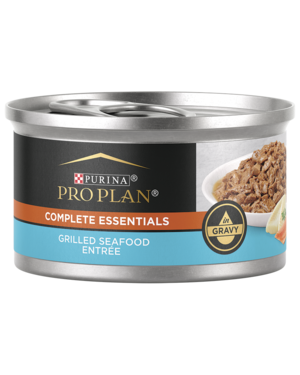 Purina Pro Plan Complete Essentials Grilled Seafood Entree In Gravy