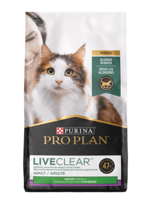 Purina Pro Plan LiveClear (Specialized) Indoor Formula For Adult Cats