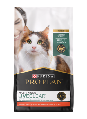 Purina Pro Plan LiveClear (Specialized) Salmon & Rice Formula For Adult Cats