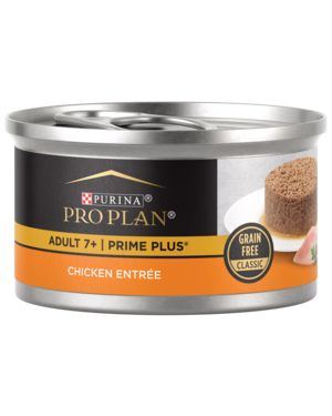 Purina Pro Plan Prime Plus Adult 7+ Chicken Entree (Grain Free Classic)
