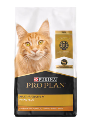 Purina Pro Plan Prime Plus Chicken & Rice Formula For Senior Cats (Adult 7+)