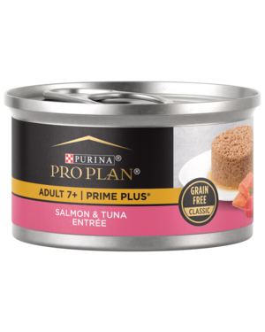 Purina Pro Plan Prime Plus Adult 7+ Salmon & Tuna Entree (Grain Free Classic)