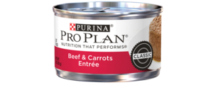 Purina Pro Plan Classic Beef & Carrots Entree