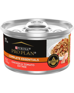 Purina Pro Plan Complete Essentials Chicken & Tomato Entrée In Gravy