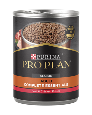 Purina Pro Plan Complete Essentials Classic Beef & Chicken Entree For Adult Dogs