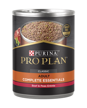 Purina Pro Plan Complete Essentials Grain Free Classic Beef & Peas Entree For Adult Dogs