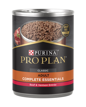 Purina Pro Plan Complete Essentials Classic Beef & Venison Entree For Adult Dogs
