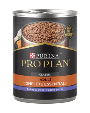 Purina Pro Plan Complete Essentials Grain Free Classic Turkey & Sweet Potato Entrée For Adult Dogs