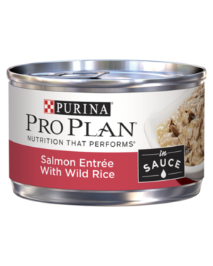 Purina Pro Plan In Sauce Salmon Entree With Wild Rice