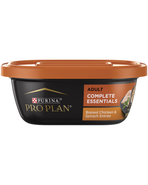 Purina Pro Plan Complete Essentials Braised Chicken & Spinach Entree For Adult Dogs