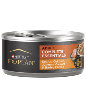 Purina Pro Plan Complete Essentials Seared Chicken, Julienne Carrots & Barley Entree In Gravy For Adult Dogs
