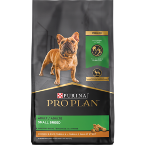 purina pro plan small breed dog food