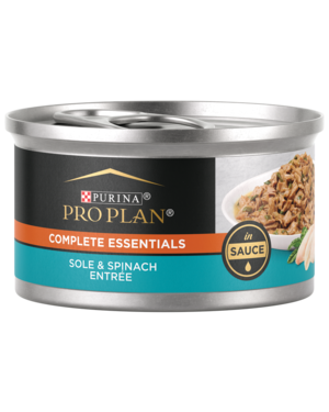 Purina Pro Plan Complete Essentials Sole & Spinach Entrée In Sauce