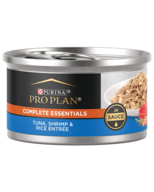 Purina Pro Plan Complete Essentials Tuna, Shrimp & Rice Entree In Sauce