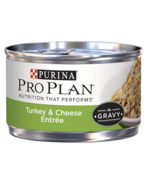 Purina Pro Plan In Gravy Turkey & Cheese Entrée