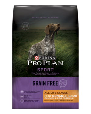 Purina Pro Plan Sport Grain Free Performance 30/20 Chicken & Egg Formula For All Life Stages