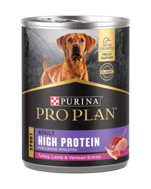 Purina Pro Plan Sport High Protein (Classic) Turkey, Lamb & Venison Entrée For Adult Canine Athletes