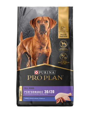 Purina Pro Plan Sport Performance 30/20 Turkey, Duck & Quail Formula For All Ages