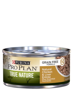 Purina Pro Plan True Nature Grain Free Natural Chicken & Liver Entree Classic