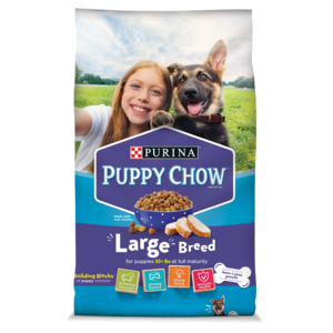 Purina Puppy Chow Large Breed With Real Chicken