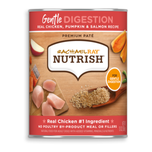 Rachael Ray Nutrish Gentle Digestion Real Chicken, Pumpkin & Salmon Recipe Premium Paté