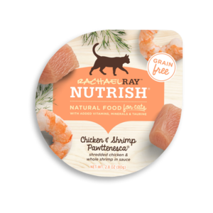 Rachael Ray Nutrish Grain Free Wet Food Chicken & Shrimp Pawttenesca