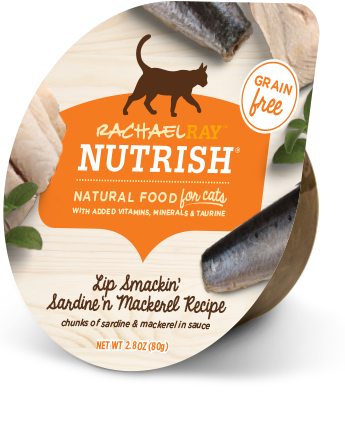 Rachael Ray Nutrish Grain Free Wet Food Lip Smackin' Sardine 'n Mackerel Recipe