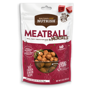 Rachael Ray Nutrish Meatball Morsels Beef, Chicken & Bacon Recipe