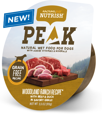 Rachael Ray Nutrish Peak Woodland Ranch Recipe With Beef & Duck In Savory Gravy
