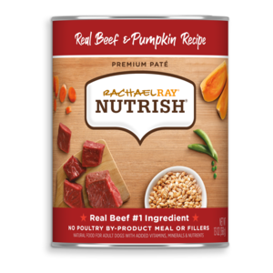Rachael Ray Nutrish Premium Paté Real Beef & Pumpkin Recipe