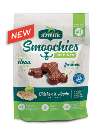 Rachael Ray Nutrish Smoochies Biscuits Chicken & Apple Recipe