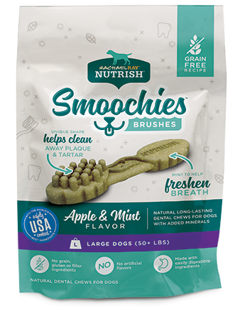Rachael Ray Nutrish Smoochies Brushes Apple & Mint Flavor (Large Dogs)